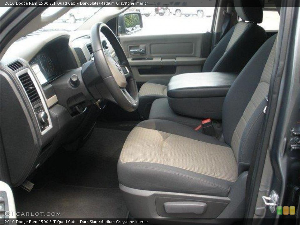 Dark Slate/Medium Graystone Interior Photo for the 2010 Dodge Ram 1500 SLT Quad Cab #39096074