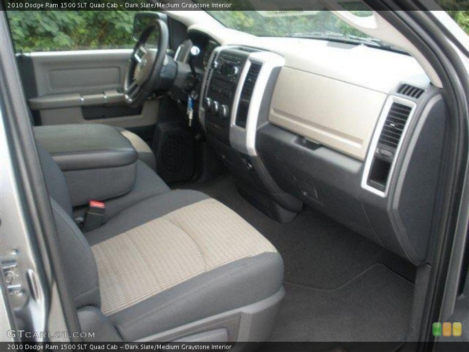 Dark Slate/Medium Graystone Interior Photo for the 2010 Dodge Ram 1500 SLT Quad Cab #39096134