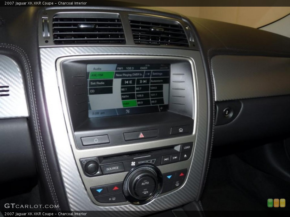 Charcoal Interior Controls for the 2007 Jaguar XK XKR Coupe #39098246