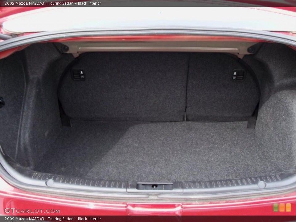 Black Interior Trunk for the 2009 Mazda MAZDA3 i Touring Sedan #39098742