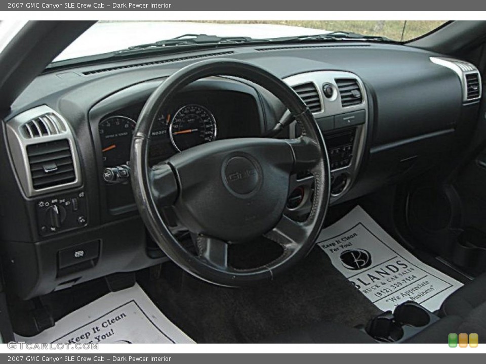 Dark Pewter Interior Prime Interior for the 2007 GMC Canyon SLE Crew Cab #39099138