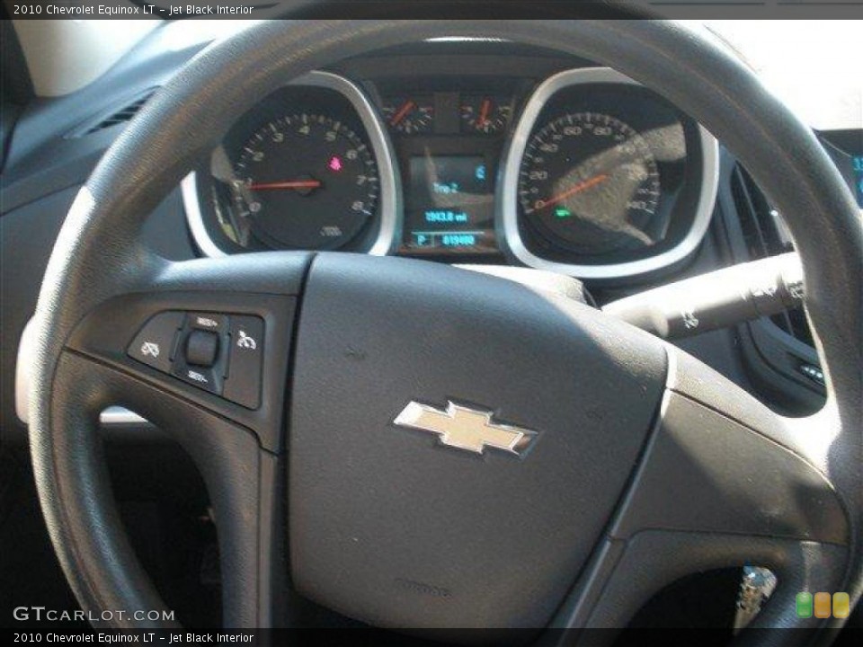 Jet Black Interior Gauges for the 2010 Chevrolet Equinox LT #39099470