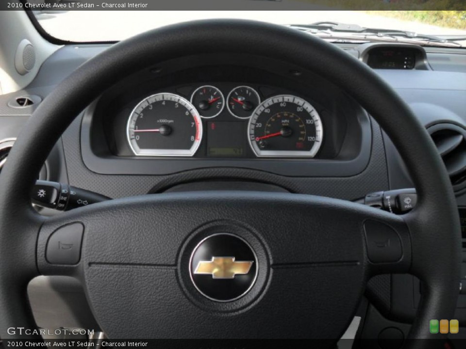 Charcoal Interior Gauges for the 2010 Chevrolet Aveo LT Sedan #39099590