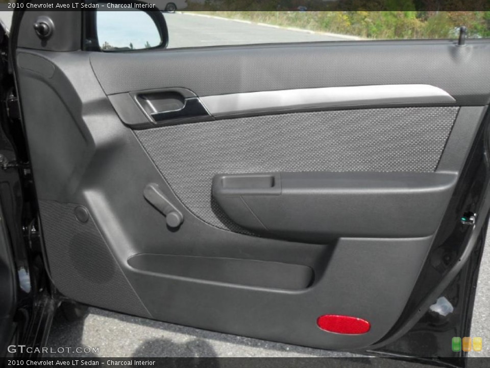 Charcoal Interior Door Panel for the 2010 Chevrolet Aveo LT Sedan #39099734