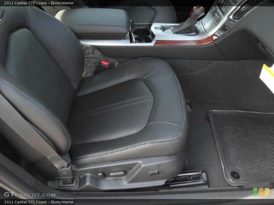 Ebony Interior Photo for the 2011 Cadillac CTS Coupe #39100610