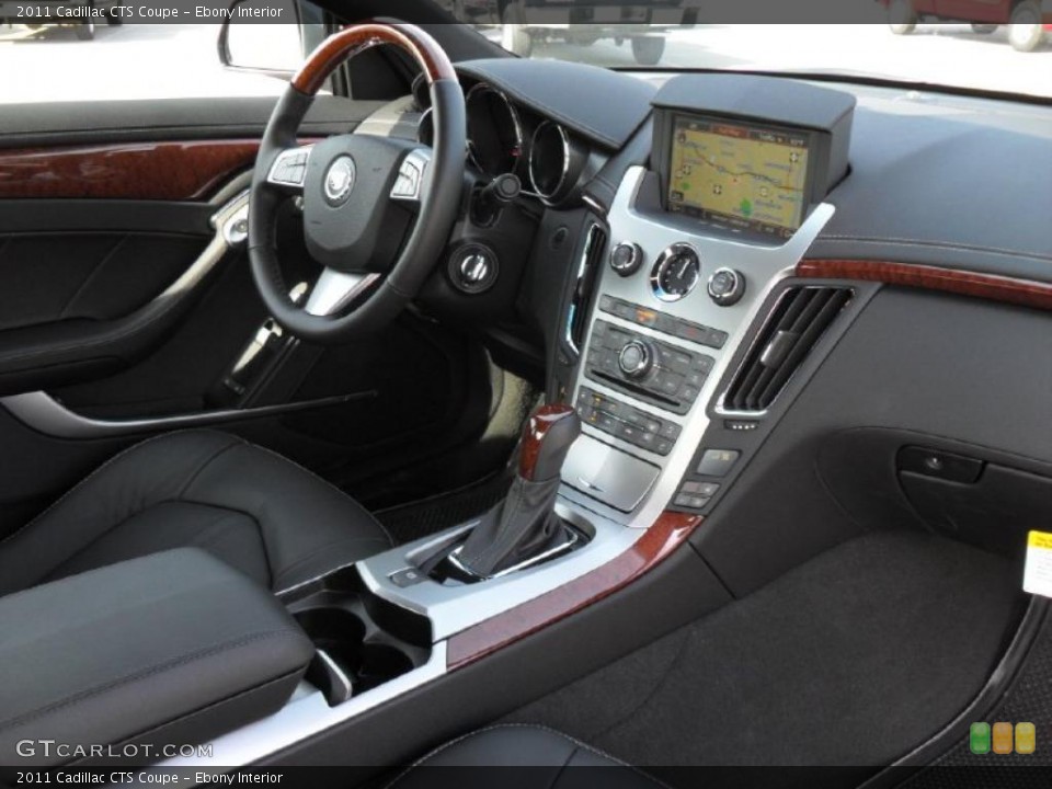 Ebony Interior Dashboard for the 2011 Cadillac CTS Coupe #39100614