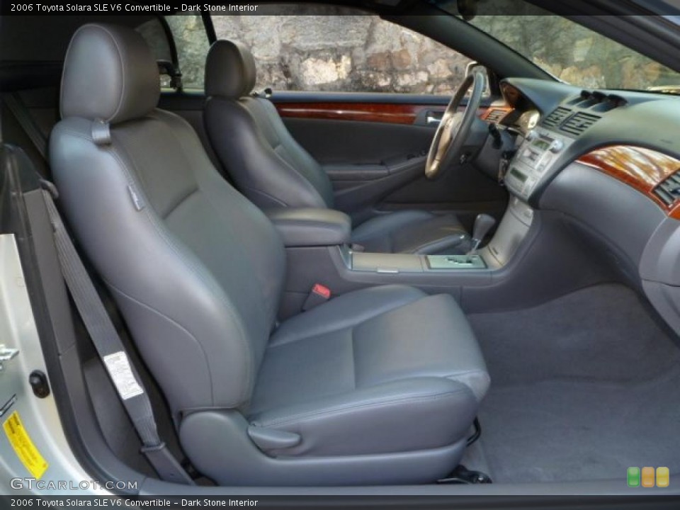 Dark Stone Interior Photo for the 2006 Toyota Solara SLE V6 Convertible #39100746