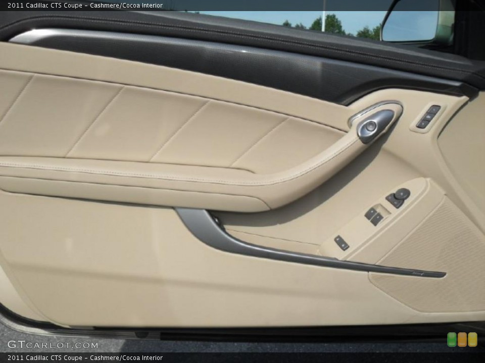 Cashmere/Cocoa Interior Door Panel for the 2011 Cadillac CTS Coupe #39100822