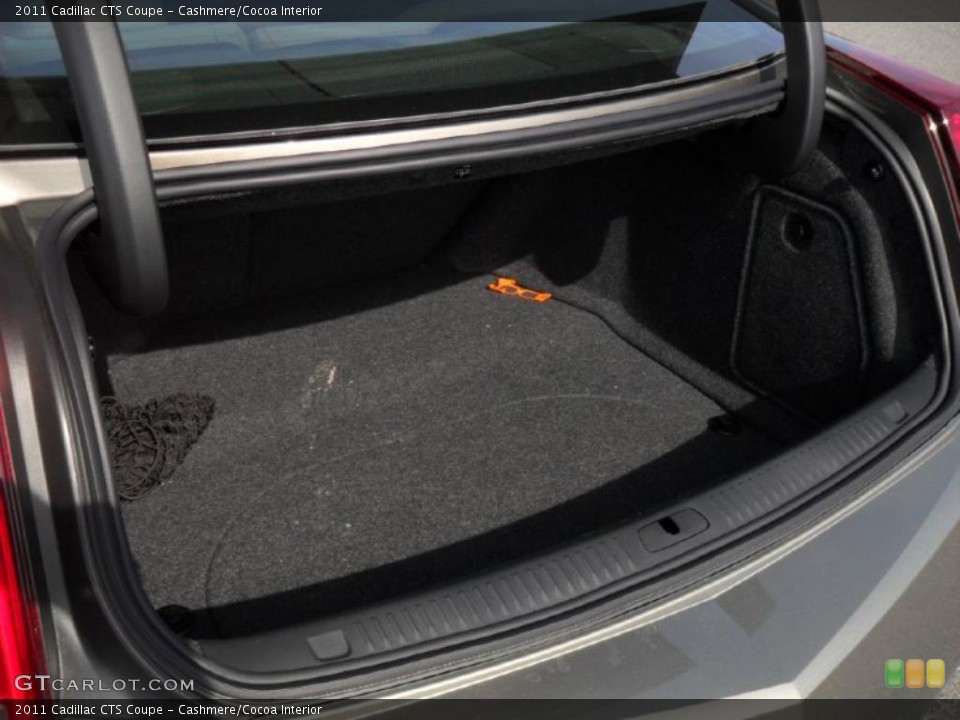 Cashmere/Cocoa Interior Trunk for the 2011 Cadillac CTS Coupe #39100954