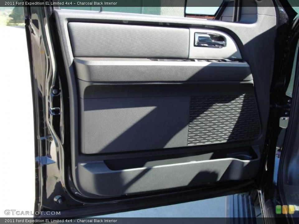 Charcoal Black Interior Door Panel for the 2011 Ford Expedition EL Limited 4x4 #39101650