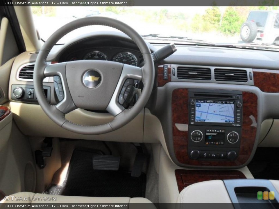 Dark Cashmere/Light Cashmere Interior Dashboard for the 2011 Chevrolet Avalanche LTZ #39102610