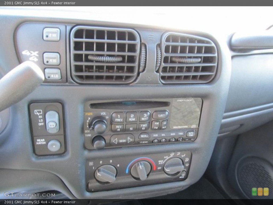 Pewter Interior Controls for the 2001 GMC Jimmy SLS 4x4 #39102630