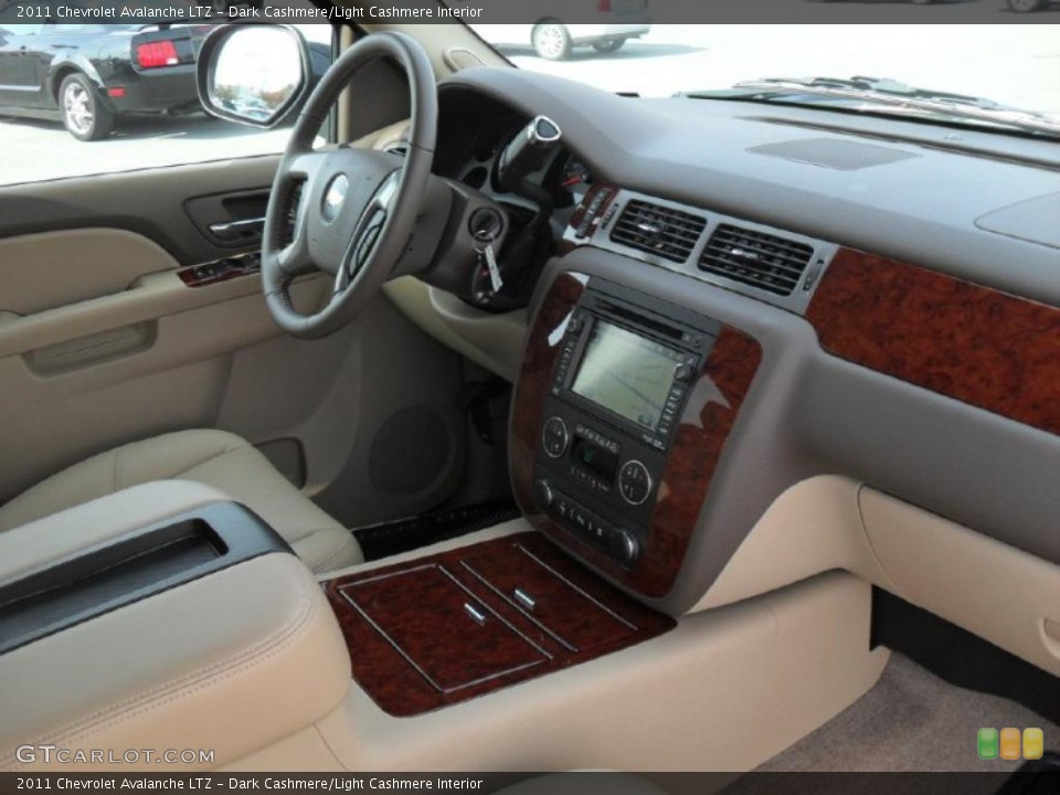 Dark Cashmere/Light Cashmere Interior Dashboard for the 2011 Chevrolet Avalanche LTZ #39102709
