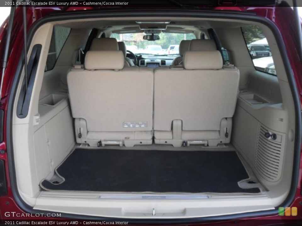 Cashmere/Cocoa Interior Trunk for the 2011 Cadillac Escalade ESV Luxury AWD #39103137