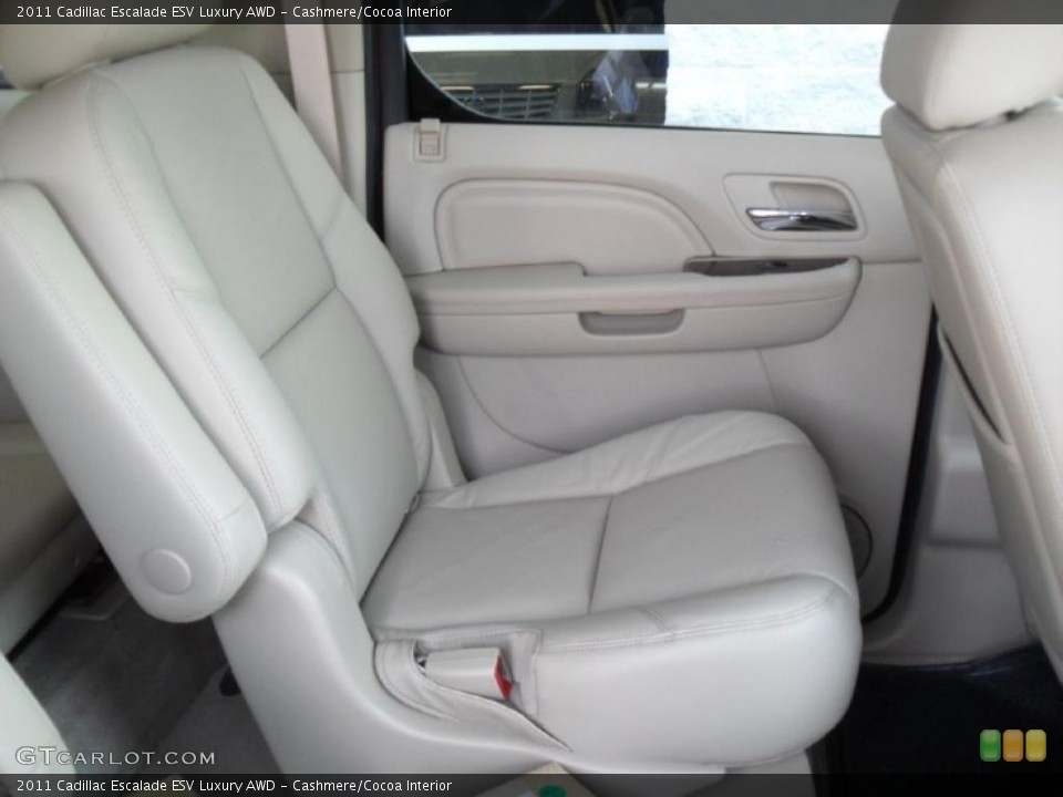 Cashmere/Cocoa Interior Photo for the 2011 Cadillac Escalade ESV Luxury AWD #39103165