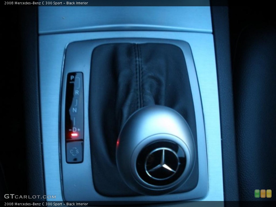 Black Interior Transmission for the 2008 Mercedes-Benz C 300 Sport #39103189