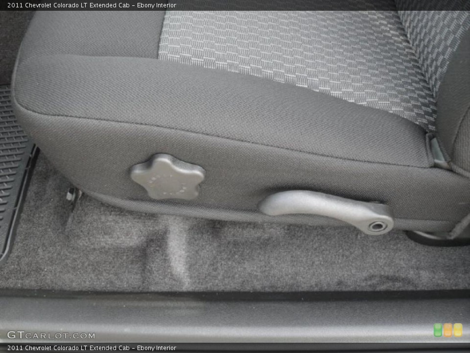 Ebony Interior Photo for the 2011 Chevrolet Colorado LT Extended Cab #39103389