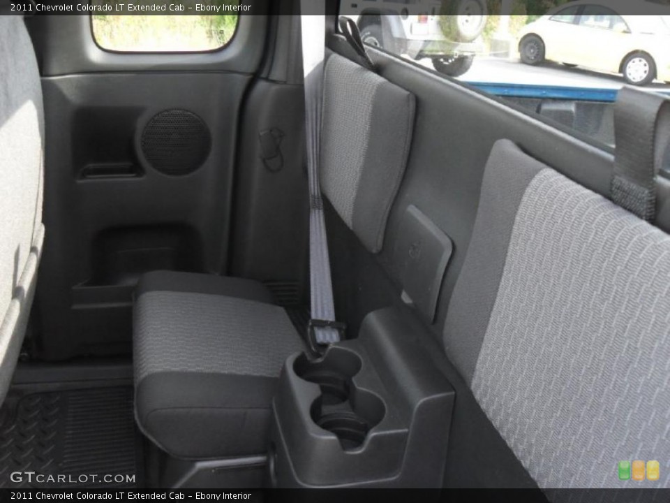 Ebony Interior Photo for the 2011 Chevrolet Colorado LT Extended Cab #39103465