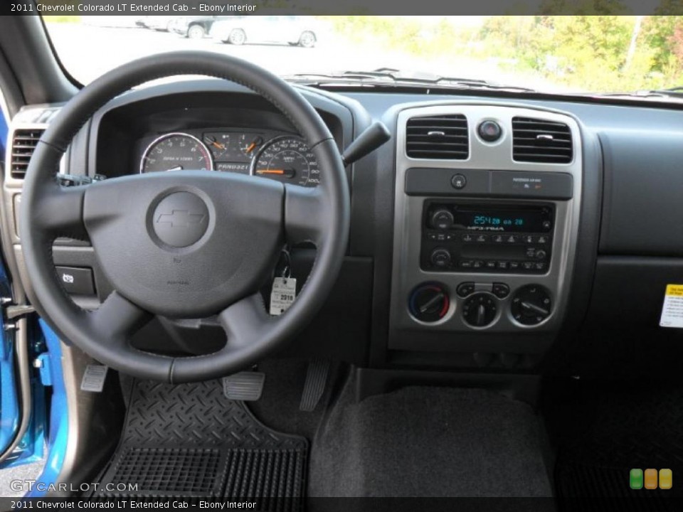 Ebony Interior Dashboard for the 2011 Chevrolet Colorado LT Extended Cab #39103477