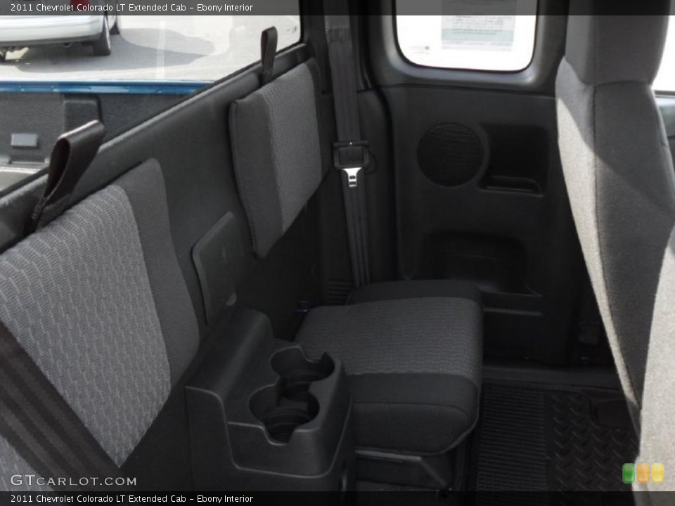 Ebony Interior Photo for the 2011 Chevrolet Colorado LT Extended Cab #39103539