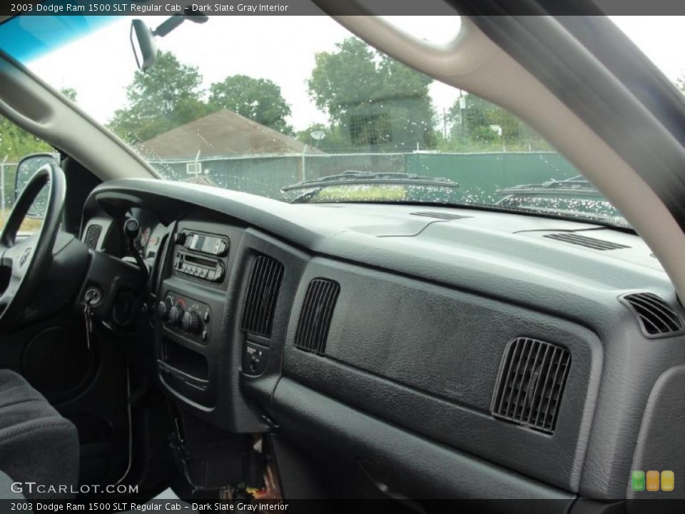 Dark Slate Gray Interior Dashboard for the 2003 Dodge Ram 1500 SLT Regular Cab #39103849