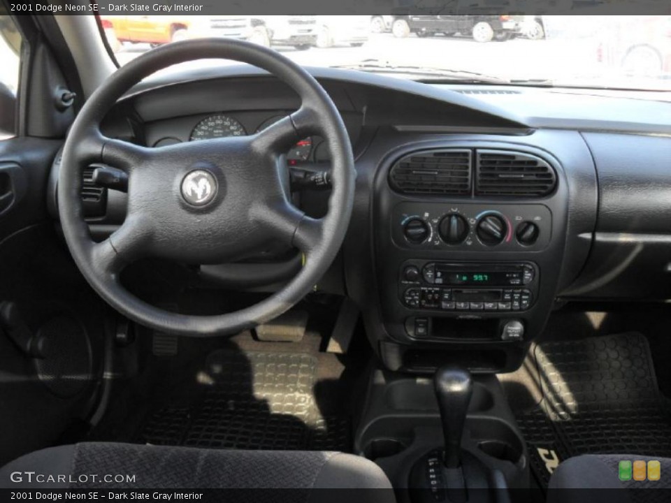 Dark Slate Gray Interior Dashboard for the 2001 Dodge Neon SE #39103905