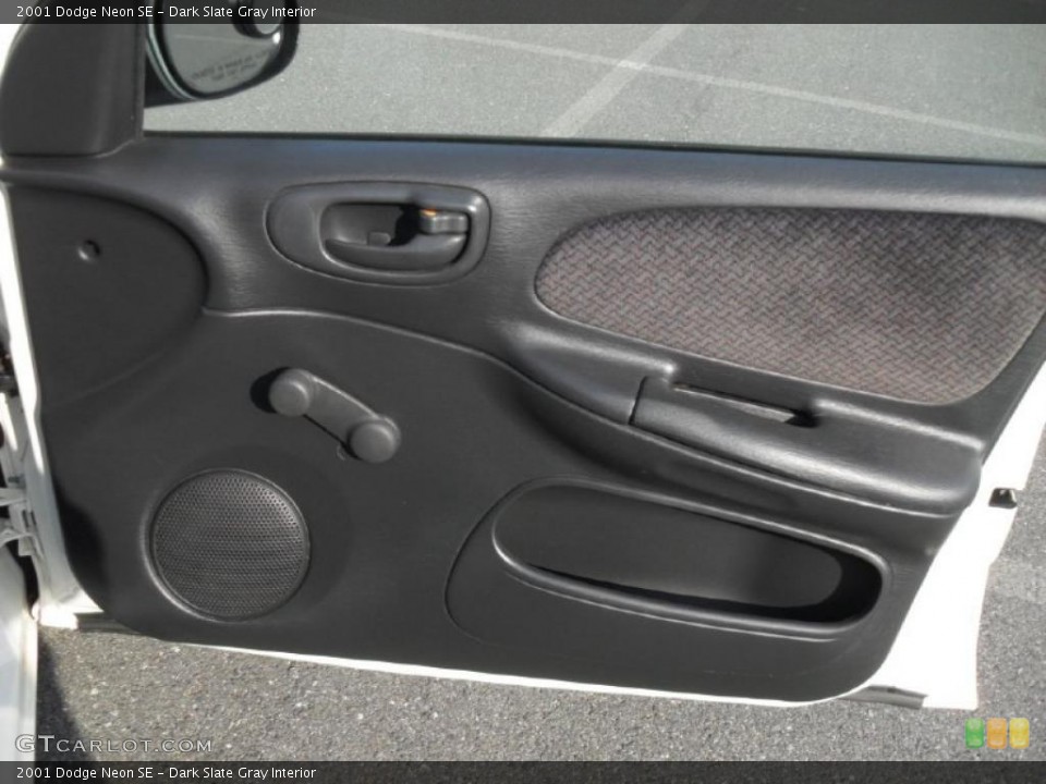 Dark Slate Gray Interior Door Panel for the 2001 Dodge Neon SE #39103993