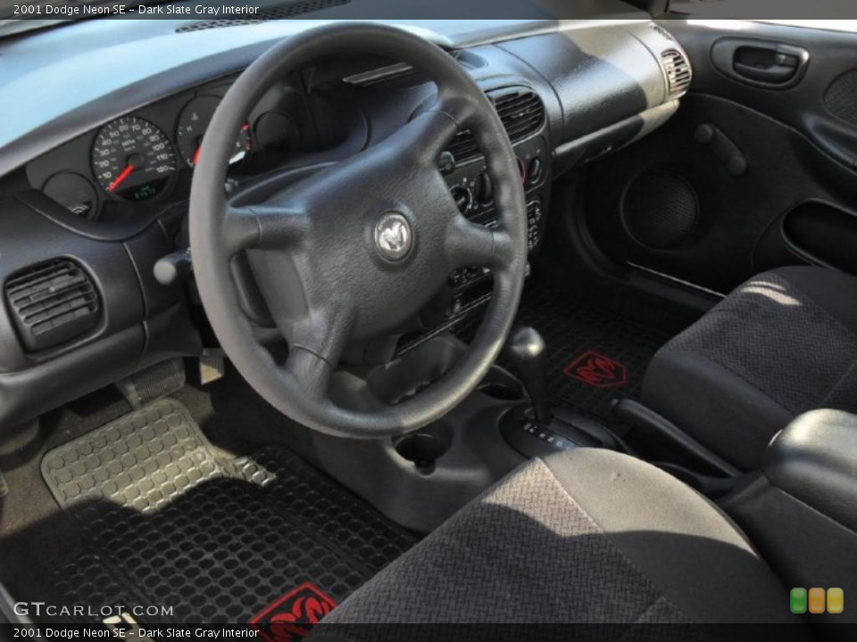Dark Slate Gray Interior Prime Interior for the 2001 Dodge Neon SE #39104049
