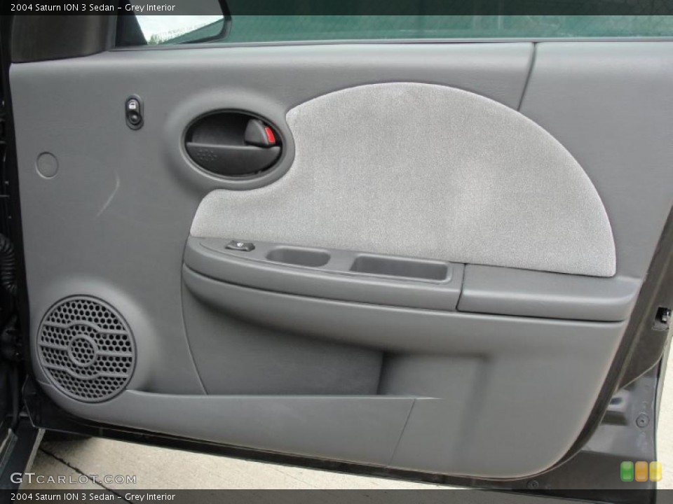 Grey Interior Door Panel for the 2004 Saturn ION 3 Sedan #39104589