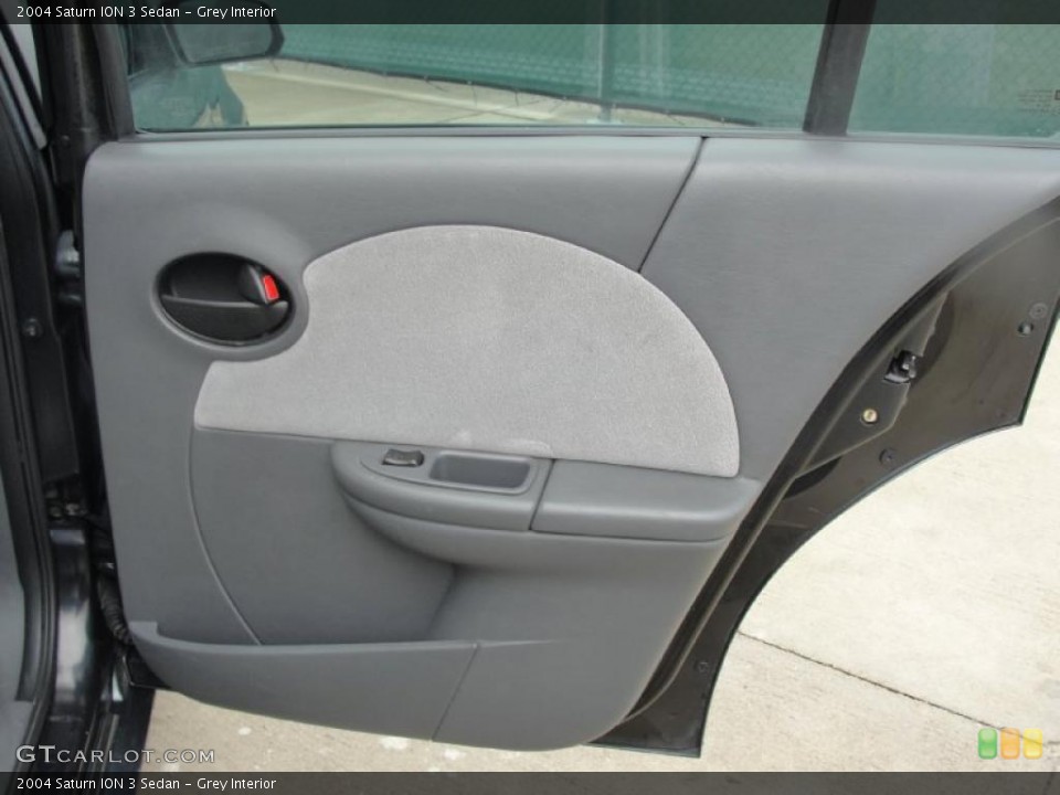 Grey Interior Door Panel for the 2004 Saturn ION 3 Sedan #39104629