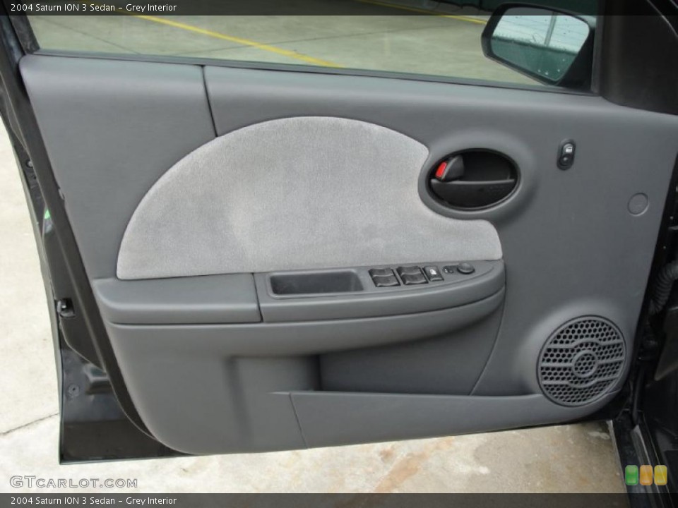 Grey Interior Door Panel for the 2004 Saturn ION 3 Sedan #39104705