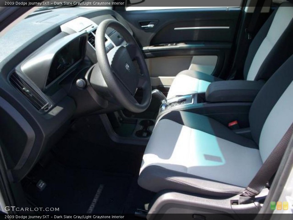 Dark Slate Gray/Light Graystone Interior Photo for the 2009 Dodge Journey SXT #39105345