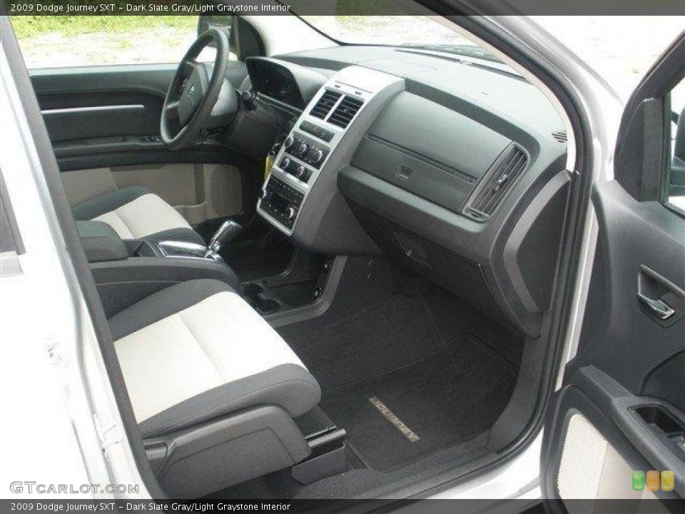 Dark Slate Gray/Light Graystone Interior Dashboard for the 2009 Dodge Journey SXT #39105601
