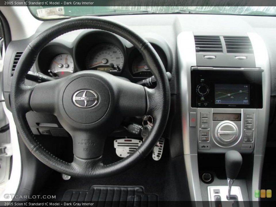 Dark Gray Interior Steering Wheel for the 2005 Scion tC  #39105621