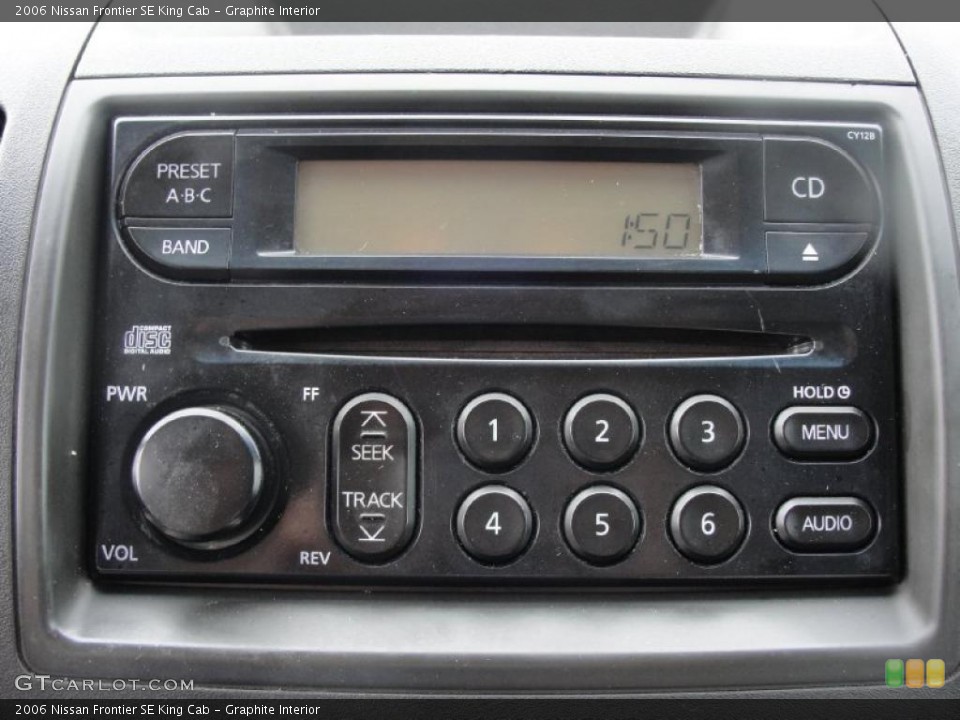 Graphite Interior Controls for the 2006 Nissan Frontier SE King Cab #39106457