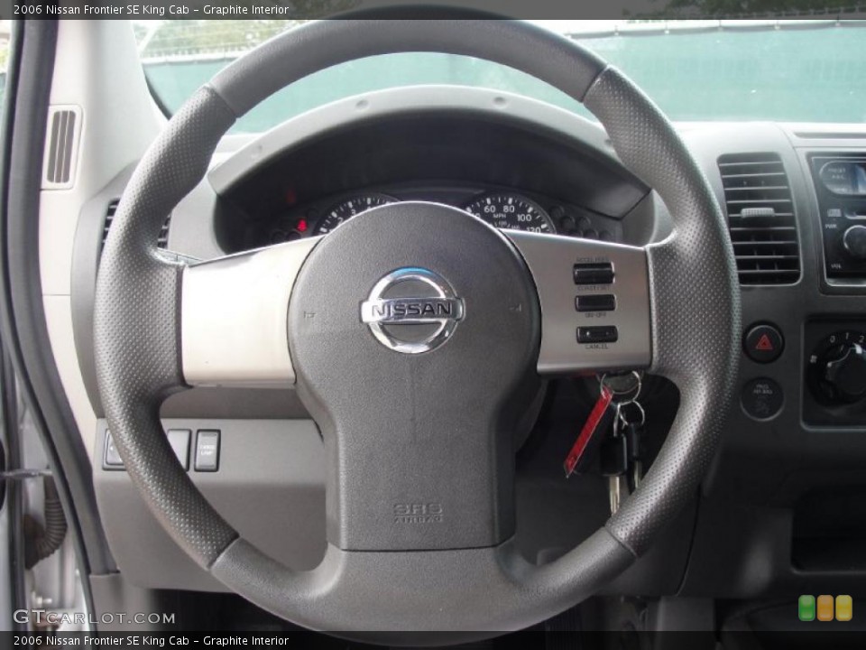 Graphite Interior Steering Wheel for the 2006 Nissan Frontier SE King Cab #39106493
