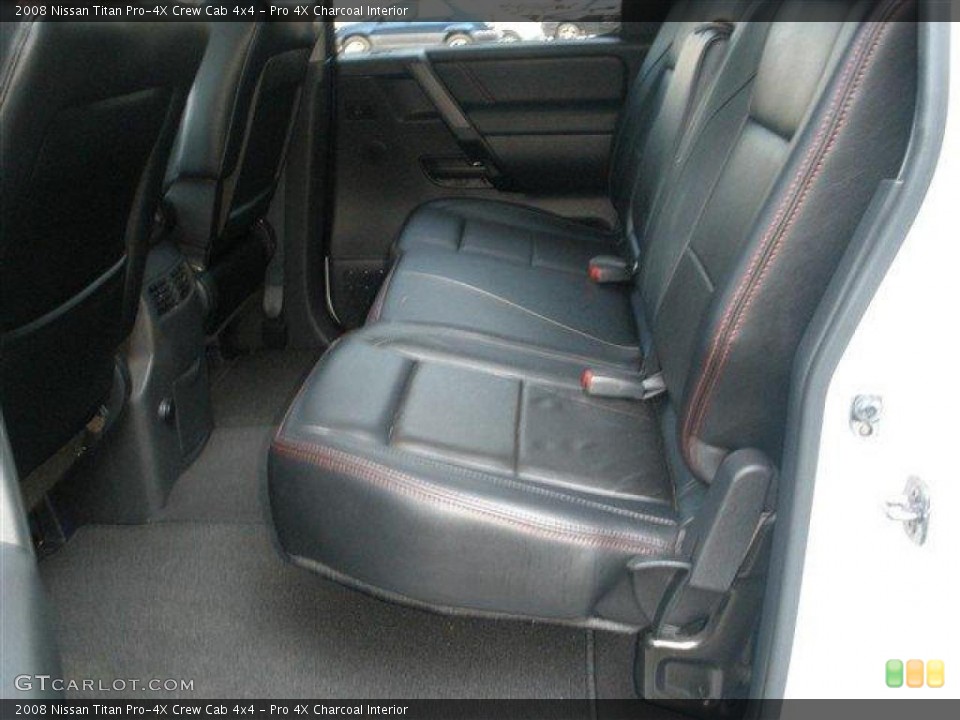 Pro 4X Charcoal Interior Photo for the 2008 Nissan Titan Pro-4X Crew Cab 4x4 #39106793