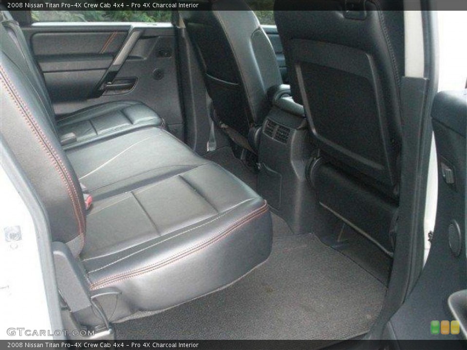 Pro 4X Charcoal Interior Photo for the 2008 Nissan Titan Pro-4X Crew Cab 4x4 #39106857