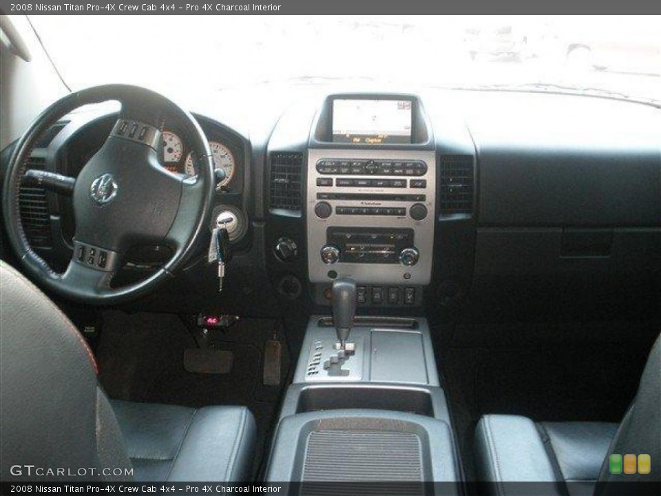 Pro 4X Charcoal Interior Dashboard for the 2008 Nissan Titan Pro-4X Crew Cab 4x4 #39106881