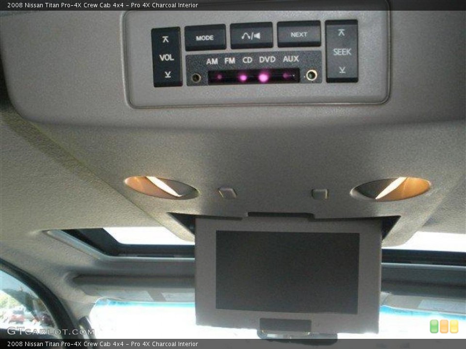 Pro 4X Charcoal Interior Controls for the 2008 Nissan Titan Pro-4X Crew Cab 4x4 #39106901
