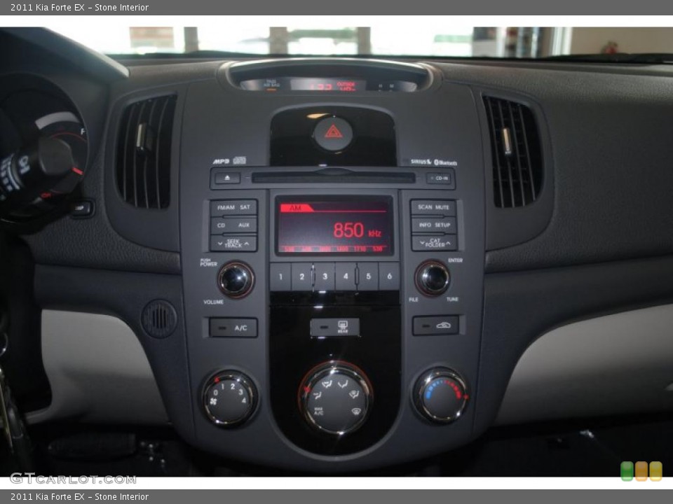 Stone Interior Controls for the 2011 Kia Forte EX #39107377