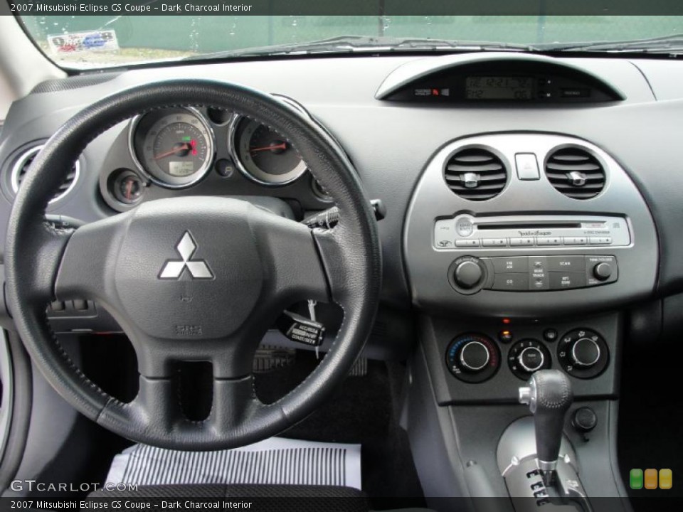 Dark Charcoal Interior Dashboard for the 2007 Mitsubishi Eclipse GS Coupe #39108773