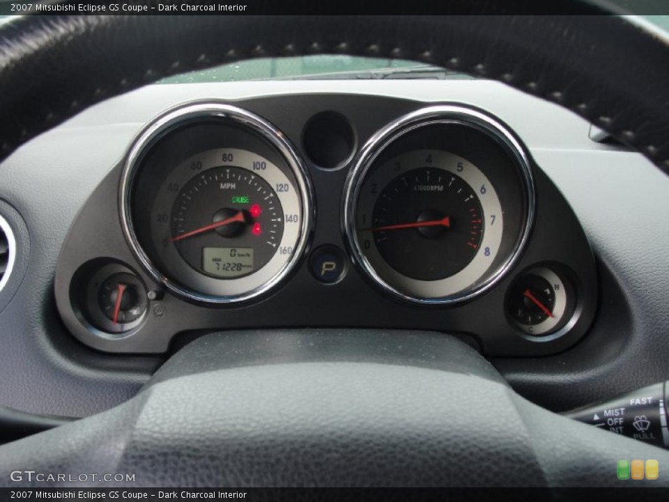 Dark Charcoal Interior Gauges for the 2007 Mitsubishi Eclipse GS Coupe #39108885
