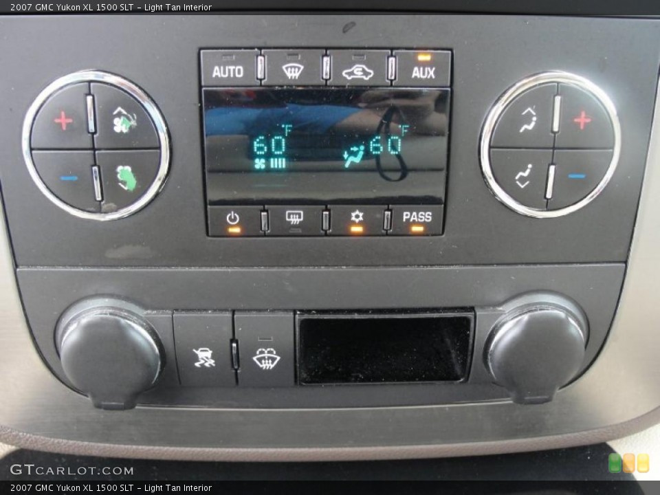 Light Tan Interior Controls for the 2007 GMC Yukon XL 1500 SLT #39109693