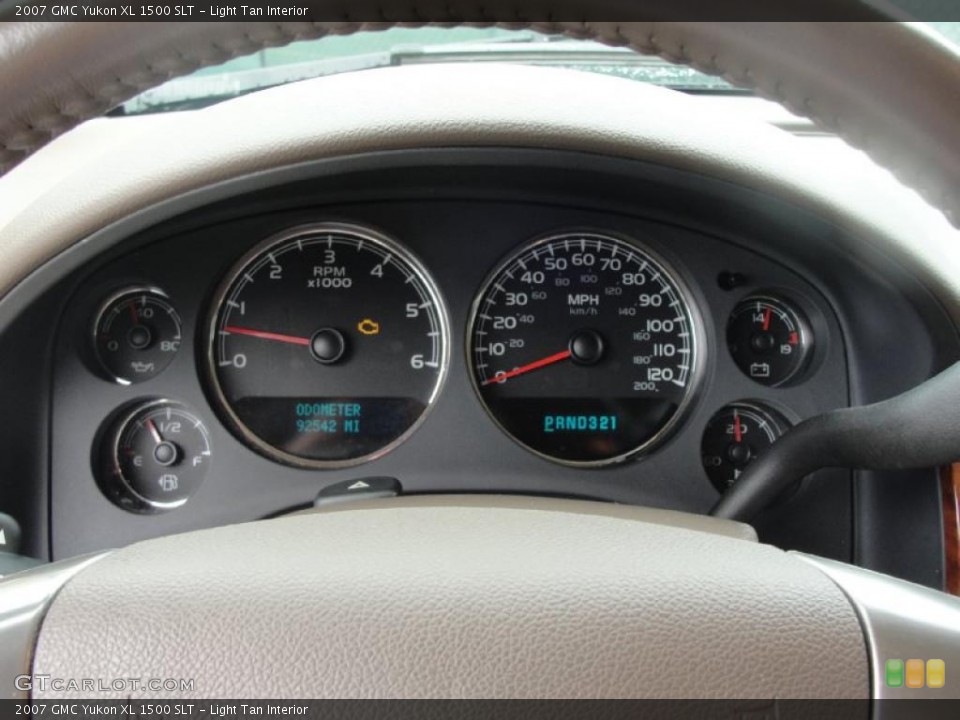 Light Tan Interior Gauges for the 2007 GMC Yukon XL 1500 SLT #39109745