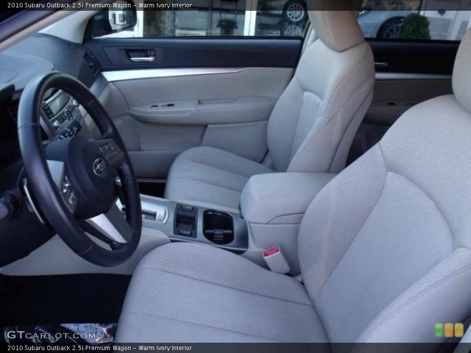 Warm Ivory Interior Photo for the 2010 Subaru Outback 2.5i Premium Wagon #39110293