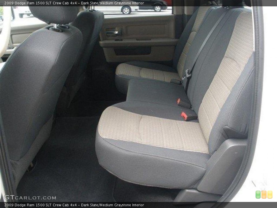 Dark Slate/Medium Graystone Interior Photo for the 2009 Dodge Ram 1500 SLT Crew Cab 4x4 #39110357