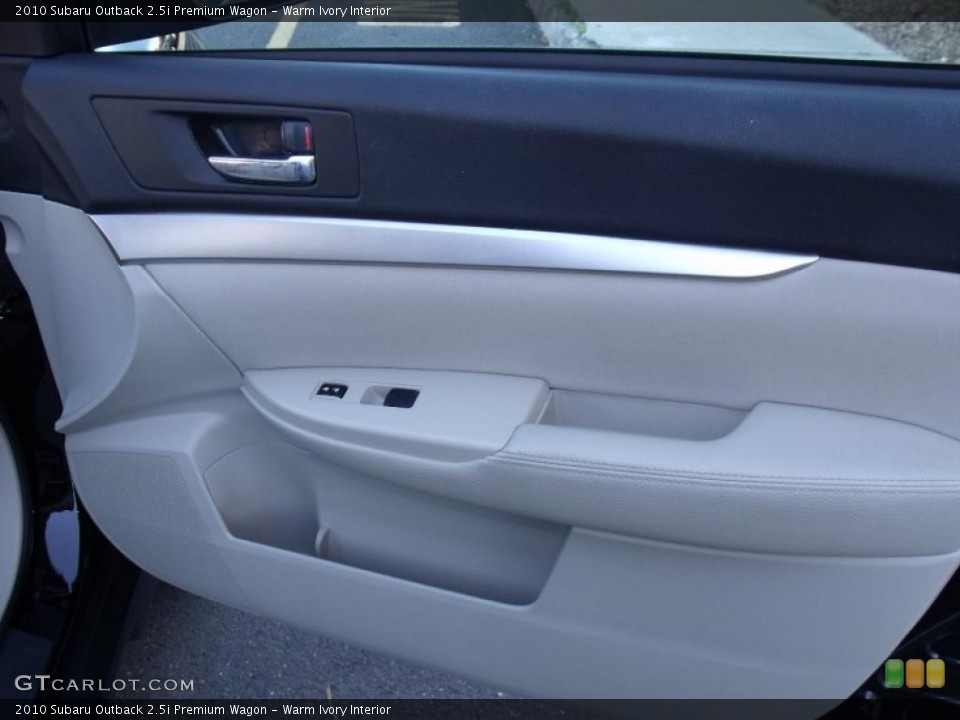 Warm Ivory Interior Door Panel for the 2010 Subaru Outback 2.5i Premium Wagon #39110373