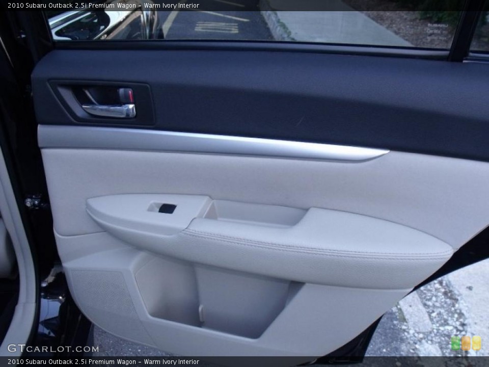 Warm Ivory Interior Door Panel for the 2010 Subaru Outback 2.5i Premium Wagon #39110389