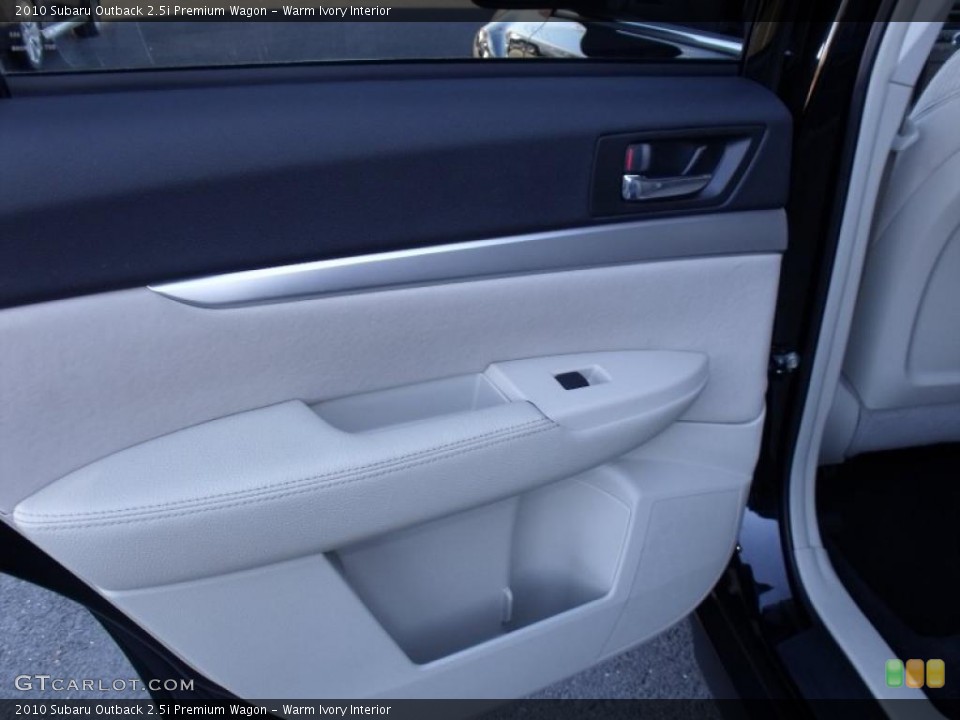 Warm Ivory Interior Door Panel for the 2010 Subaru Outback 2.5i Premium Wagon #39110397